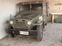 Usata Fiat Campagnola 1960 Verde Cabrio