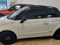 Usata Fiat 500 69 CV (50 kW) 2012 Bianco Cabrio