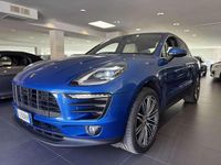 Usata Porsche Macan S 250 CV (183 kW) 2017 Blu/azzurro SUV