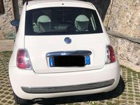 Usata Fiat 500 75 CV (55 kW) 2009 Bianco Cabrio