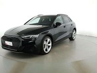Usata Audi A3 Advanced 150 CV (110 kW) 2023 Nero mito metallizzato Berlina