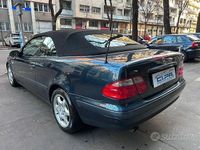 Usata Mercedes CLK200 Elegance 192 CV (141 kW) 1999 Blu Cabrio