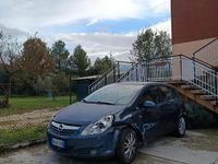 Usata Opel Corsa Eco 75 CV (55 kW) 2009 Blu Berlina
