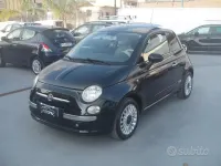 Usata Fiat 500 Lounge 69 CV (50 kW) 2010 Nero Utilitaria