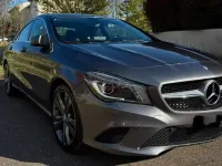Usata Mercedes CLA220 Premium 136 CV (100 kW) 2015 Grigio Coupé