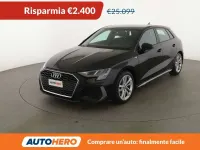 Usata Audi A3 S-Line 150 CV (110 kW) 2020 Nero Berlina