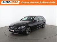 Usata Mercedes C220 Premium 194 CV (142 kW) 2019 Nero Station wagon