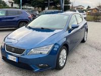 Usata Seat Leon Style 105 CV (77 kW) 2015 Blu Berlina