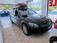 Usata Mercedes C180 Exclusive 116 CV (85 kW) 2016 Nero Station wagon