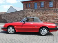 Usata Alfa Romeo Spider Quadrifoglio Verde 125 CV (91 kW) 1987 Rosso Cabrio