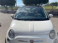 Usata Fiat 500 Lounge 69 CV (50 kW) 2011 Bianco Utilitaria
