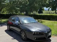 Usata Alfa Romeo 159 Exclusive 150 CV (110 kW) 2007 Nero Station wagon