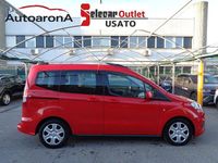 Usata Ford Tourneo Courier 75 CV (55 kW) 2019 Gr3a rosso shiraz metallizzato Monovolume