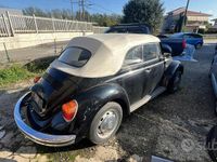 Usata VW Beetle Cabriolet Karmann 1994 Nero Cabrio