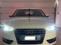 Usata Audi A3 Ambition 110 CV (80 kW) 2013 Bianco Utilitaria