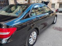 Usata Mercedes C180 120 CV (88 kW) 2013 Nero Berlina