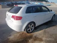 Usata Audi A3 S-Line 140 CV (102 kW) 2009 Bianco Utilitaria