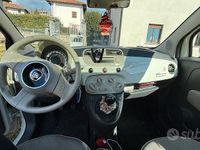 Usata Fiat 500 Lounge 69 CV (50 kW) 2009 Bianco Cabrio
