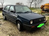 Usata VW Golf II 73 CV (53 kW) 1990 Blu Utilitaria