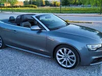 Usata Audi A5 Cabriolet Ambiente 177 CV (130 kW) 2014 Grigio Cabrio