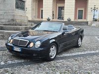 Usata Mercedes CLK230 Avantgarde 197 CV (144 kW) 2001 Blu Cabrio