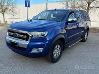 Usata Ford Ranger XLT 160 CV (117 kW) 2017 Blu/azzurro Pick-up