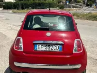 Usata Fiat 500 Lounge 75 CV (55 kW) 2010 Rosso Berlina