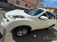 Usata Nissan Juke Acenta 110 CV (80 kW) 2014 Bianco SUV