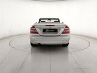 Usata Mercedes CLK200 Elegance 163 CV (119 kW) 2003 Grigio Cabrio