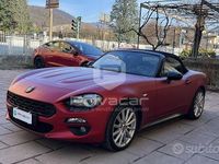 Usata Fiat 124 Spider Lusso 140 CV (102 kW) 2017 Rosso Cabrio