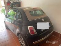 Usata Fiat 500 2009 Nero Cabrio