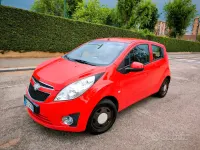 Usata Chevrolet Spark 65 CV (47 kW) 2012 Rosso Utilitaria