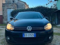 Usata VW Golf VI 105 CV (77 kW) 2009 Nero Utilitaria