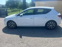 Usata Seat Leon Style 110 CV (80 kW) 2017 Bianco Berlina