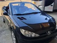Usata Peugeot 206 CC 136 CV (100 kW) 2004 Nero Cabrio