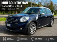 Usata Mini Cooper D Countryman 111 CV (81 kW) 2017 Blu/azzurro SUV