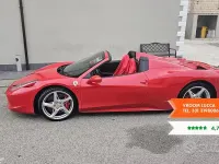 Usata Ferrari 458 566 CV (416 kW) 2012 Rosso Cabrio