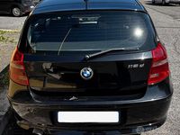 Usata BMW 118 143 CV (105 kW) 2008 Nero Utilitaria