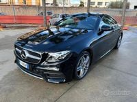 Usata Mercedes E220 Premium 194 CV (142 kW) 2019 Nero Coupé