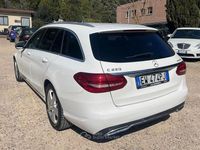 Usata Mercedes C220 170 CV (125 kW) 2014 Bianco Station wagon