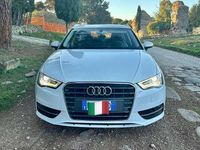Usata Audi A3 Ambition 110 CV (80 kW) 2014 Bianco Berlina