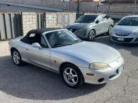 Usata Mazda MX5 110 CV (80 kW) 2001 Grigio Cabrio