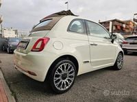 Usata Fiat 500C Lounge 69 CV (50 kW) 2019 Bianco Cabrio