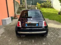Usata Fiat 500 Lounge 75 CV (55 kW) 2010 Blu/azzurro Utilitaria