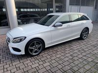 Usata Mercedes C220 Premium 170 CV (125 kW) 2018 Bianco Station wagon