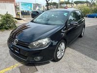 Usata VW Golf VI Highline 122 CV (89 kW) 2011 Nero Utilitaria