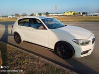 Usata BMW 116 Sport Line 116 CV (85 kW) 2016 Bianco Utilitaria