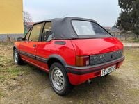 Usata Peugeot 205 112 CV (82 kW) 1989 Rosso Cabrio