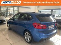Usata BMW 225 Active Tourer iPerformance 136 CV (100 kW) 2019 Blu Monovolume