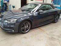 Usata Audi A5 Cabriolet S-Line 190 CV (139 kW) 2020 Nero Cabrio